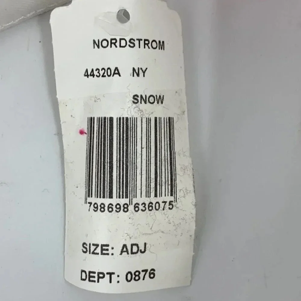 American Needle‎ New York With Black Cursive Writing Adjustable Visor NWT